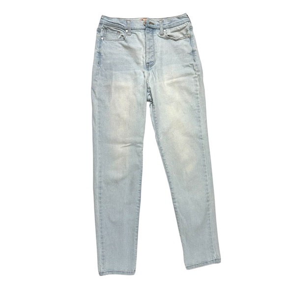 CP Jeans Denim - CP Jeans Light Blue High Waisted Straight Women's Jeans Sz 3/26 Button Fly